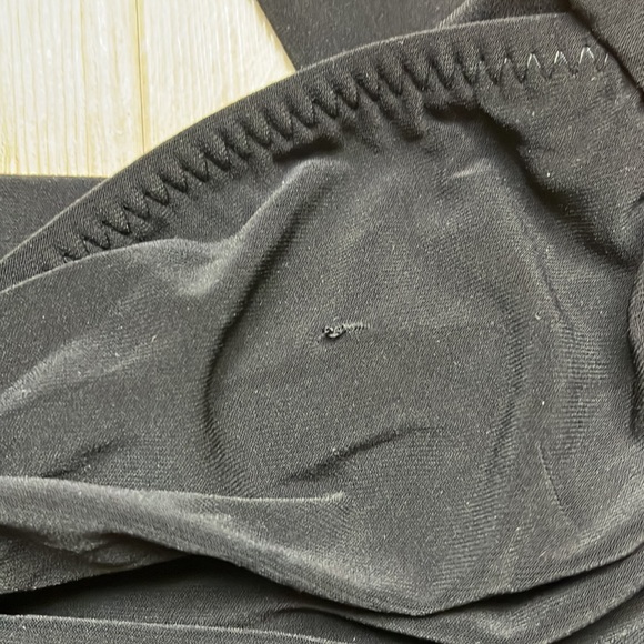 NORMA KAMALI BILL MIO Ruched Halter One-Piece Swimsuit, BLACK SIZE MEDIUM - Picture 10 of 12